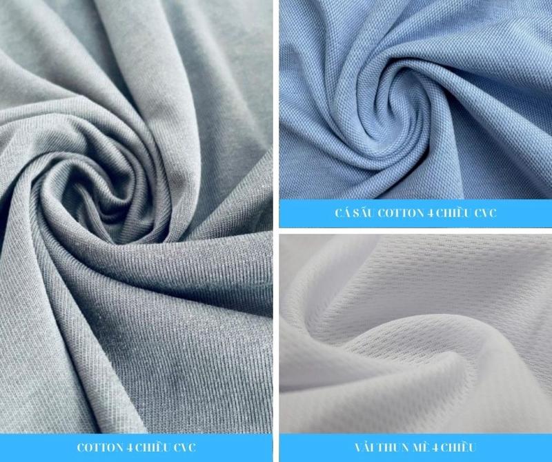 Các loại vải cotton 4 chiều phổ biến