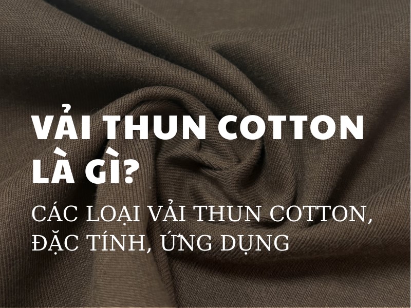 Vải thun cotton