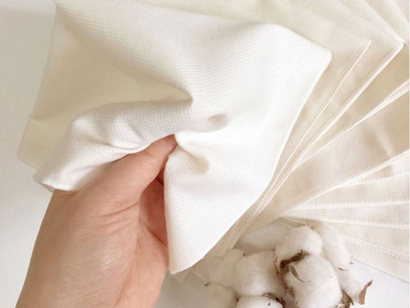 Khi sờ vải thun cotton có cảm giác mềm mại