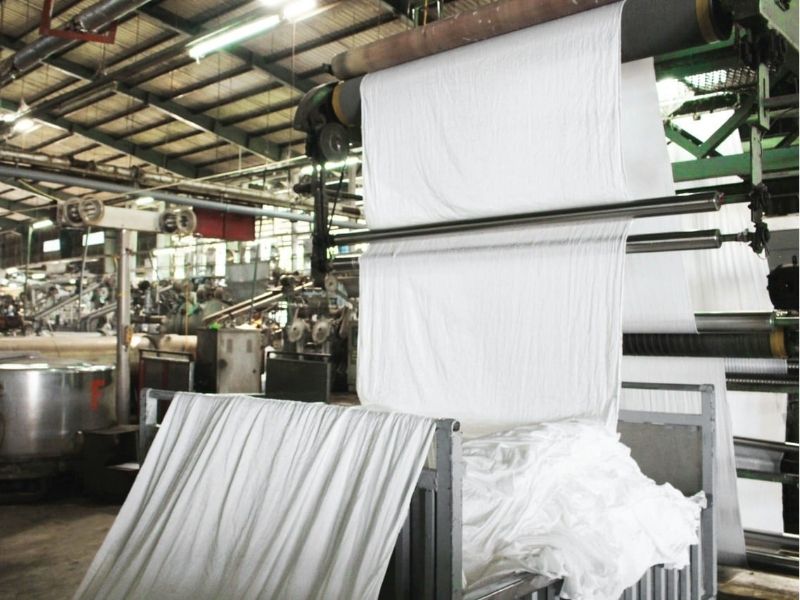 Quá trình xử lý hoàn thiện vải cotton thô
