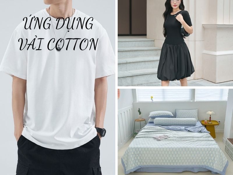 Ứng dụng vải cotton 2 chiều