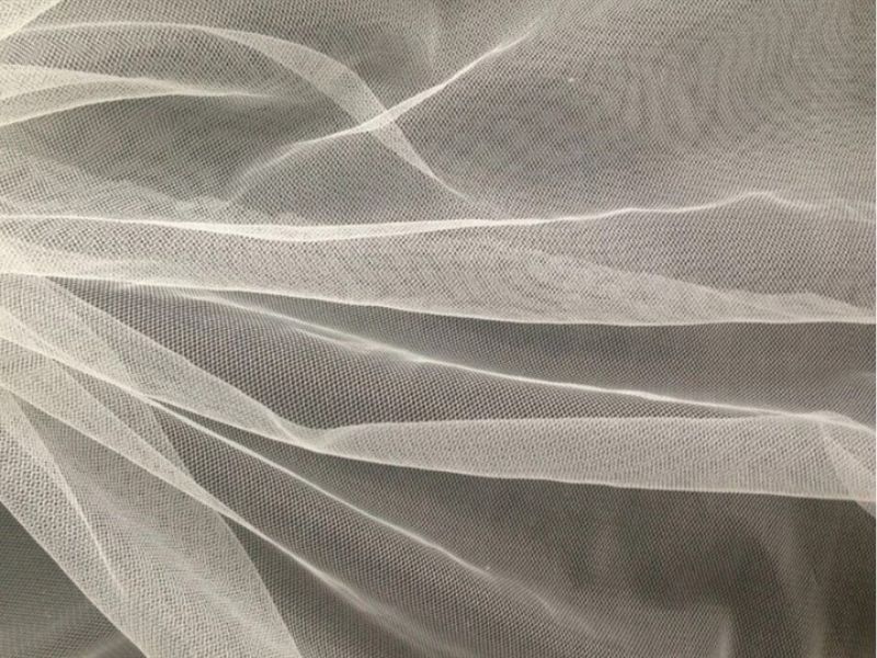 Vải mesh Tuyn bồng bềnh, giữ form tốt