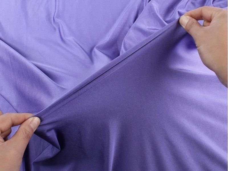 Cotton Thái co giãn tốt khi được pha thêm sợi spandex