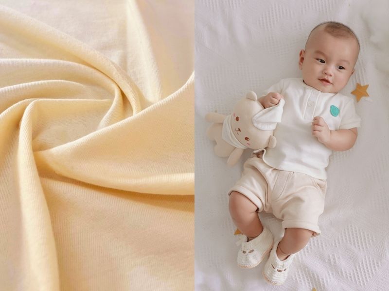 Cotton Thái Lan 100% có độ thấm hút vượt trội, an toàn cho da