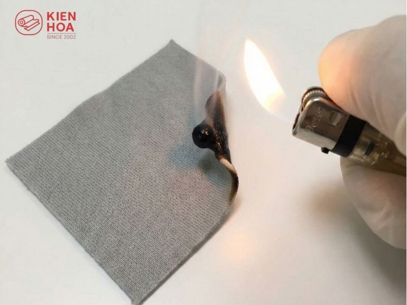 Thử vải thun lạnh bằng nhiệt độ