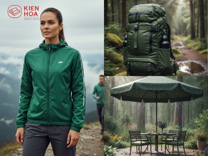 Ứng dụng của vải dù polyester