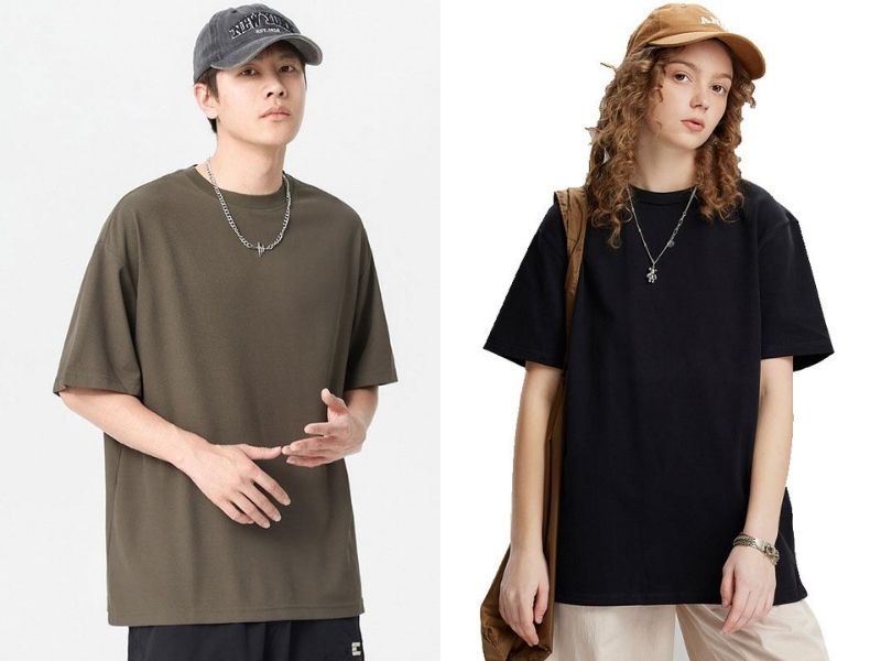 Vải cotton may áo thun, đồng phục công ty