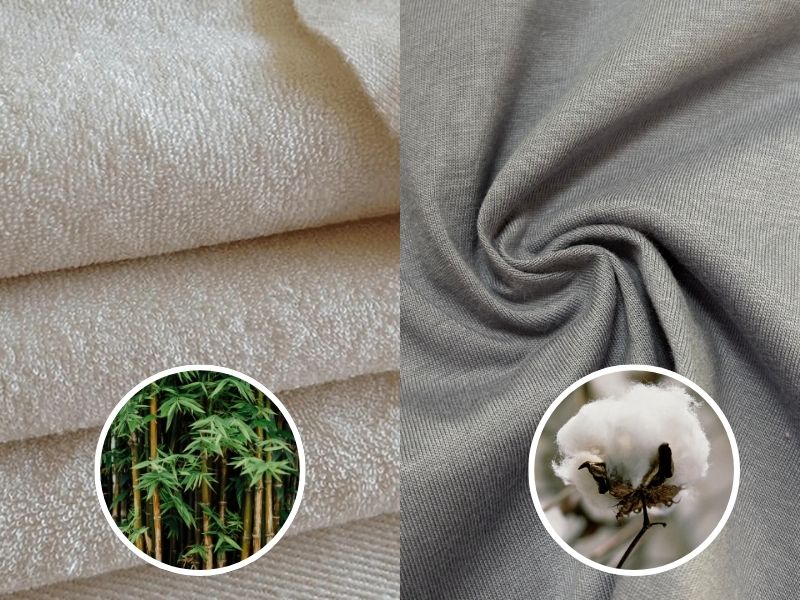 Vải cotton và bamboo