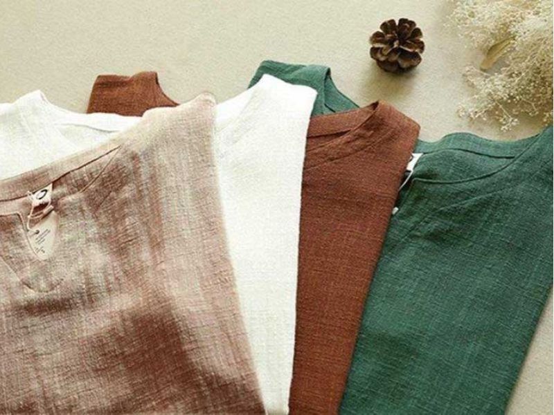 Vải đũi cotton xước