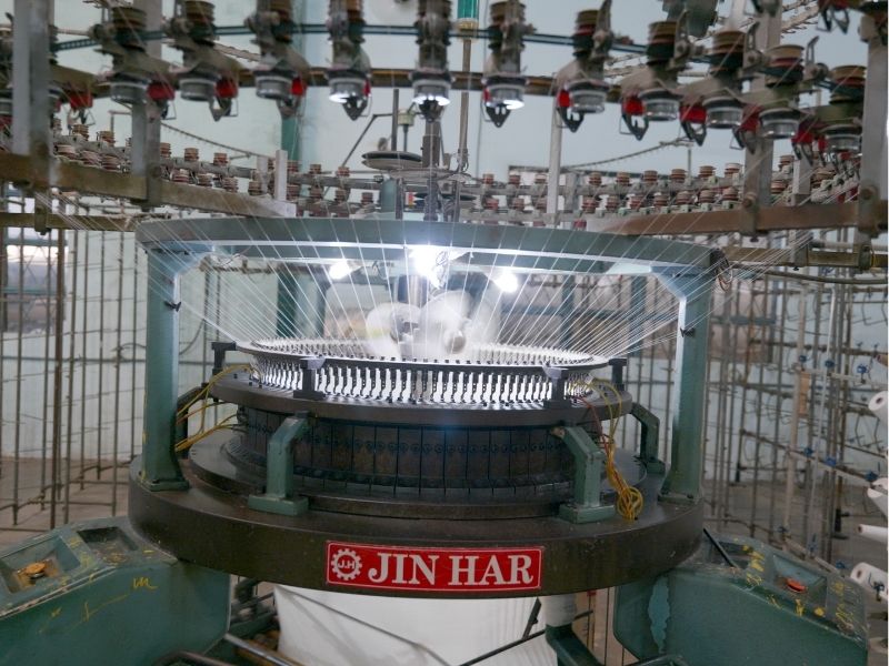Xưởng sản xuất vải dệt cotton