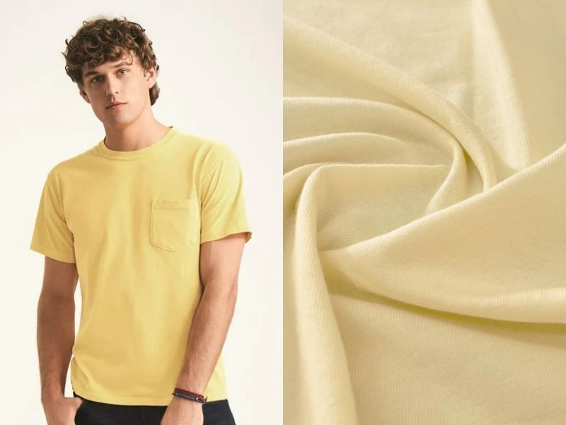 Vải thun cotton ứng dụng may áo thun thời trang