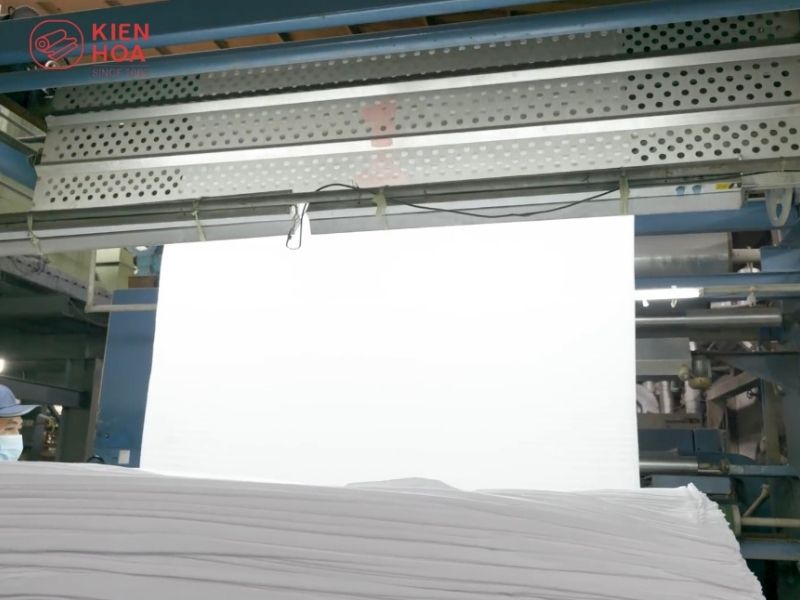 Tẩy trắng giặt căng vải theo yêu cầu của khách hàng