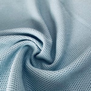 Vải thun cá sấu mắt chim đẹp