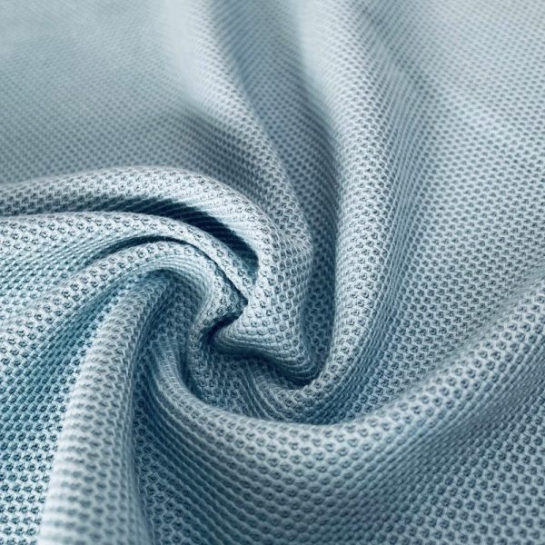 Vải thun cá sấu mắt chim đẹp