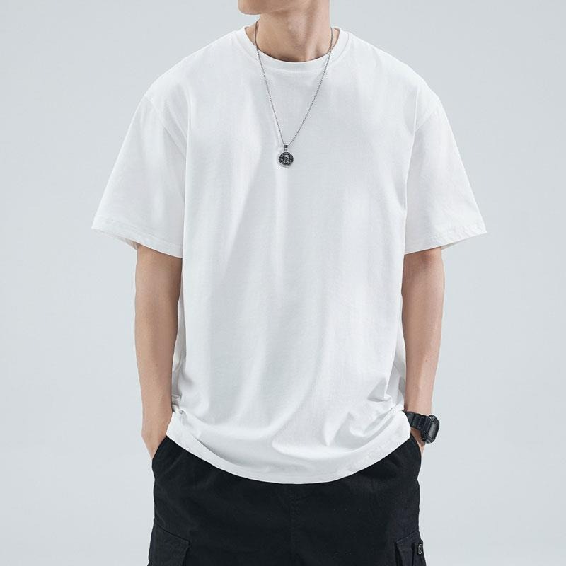 Áo thun cotton CVC 2 chiều 60-40