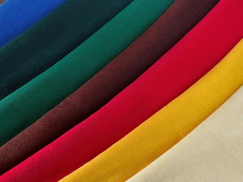 Màu sắc vải thun cotton 4 chiều đa dạng