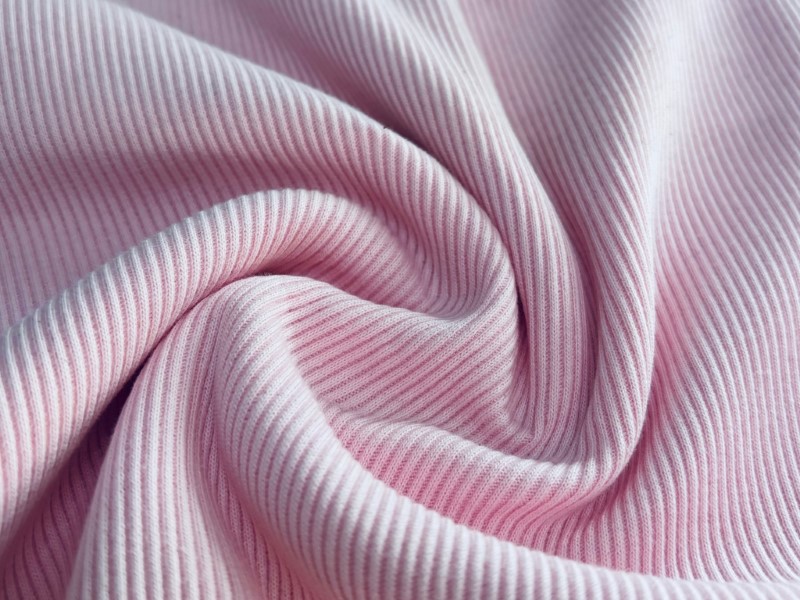 Vải bo gân CVC thành phần chính là cotton