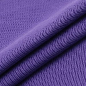 Vải cá sấu CVC 60/40 màu tím