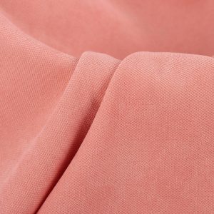 Vải cá sấu CVC 65/35 màu hồng