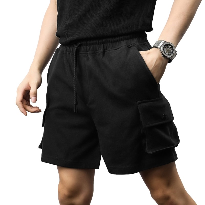 Vải chân cua 60/40 may quần short