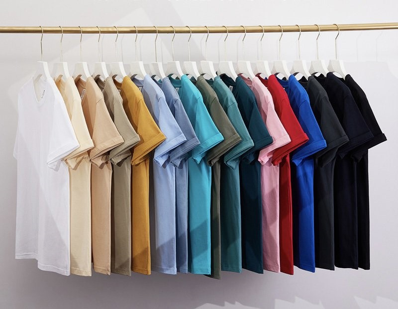 Vải cotton 2C 100% may áo thun