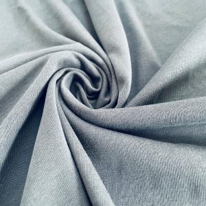 Vải cotton 4 chiều màu xám