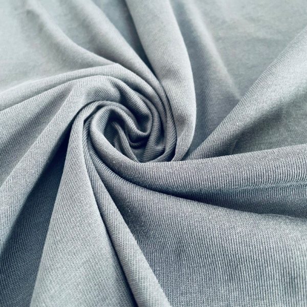 Vải cotton 4 chiều màu xám