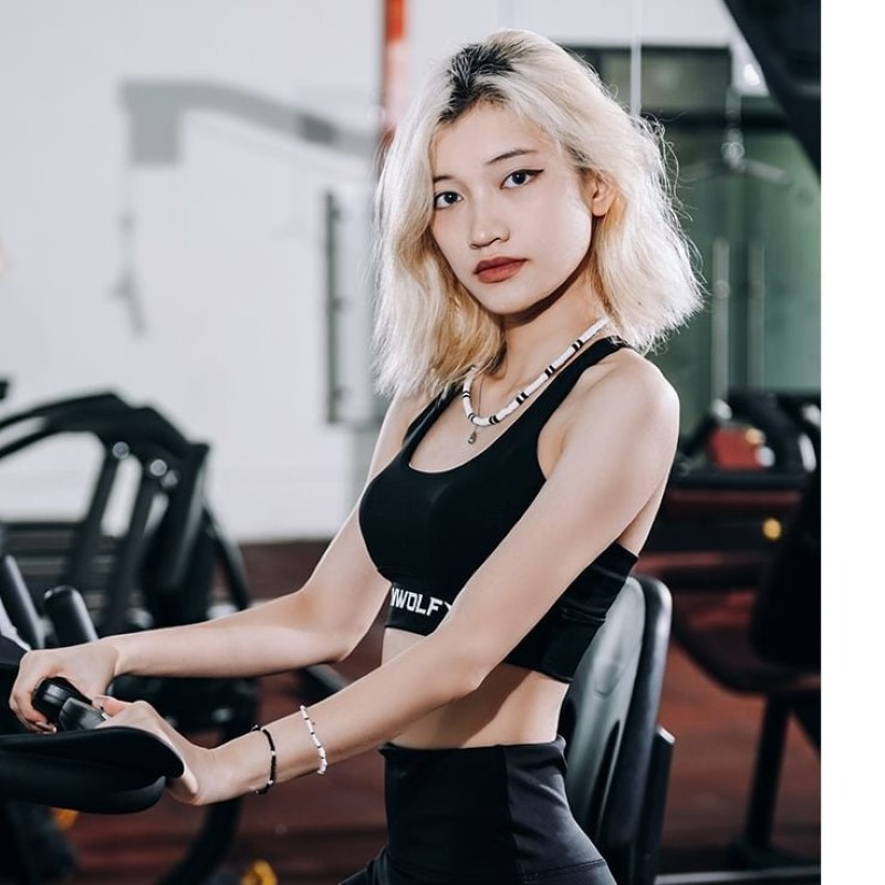 Vải cotton 4 chiều may đồ tập gym