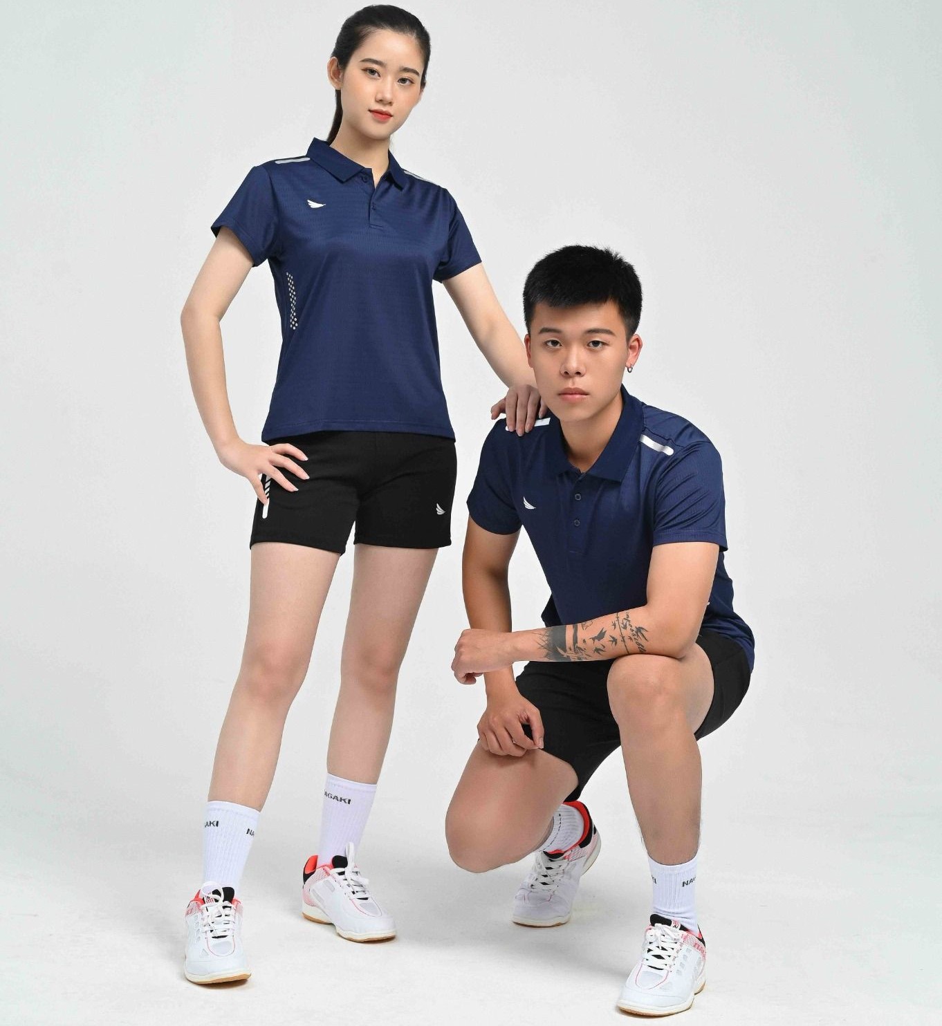 Vải mè sọc may đồ thể thao