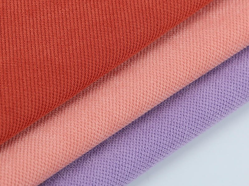 Vải thun cá sấu poly 4 chiều giá thành hợp lý