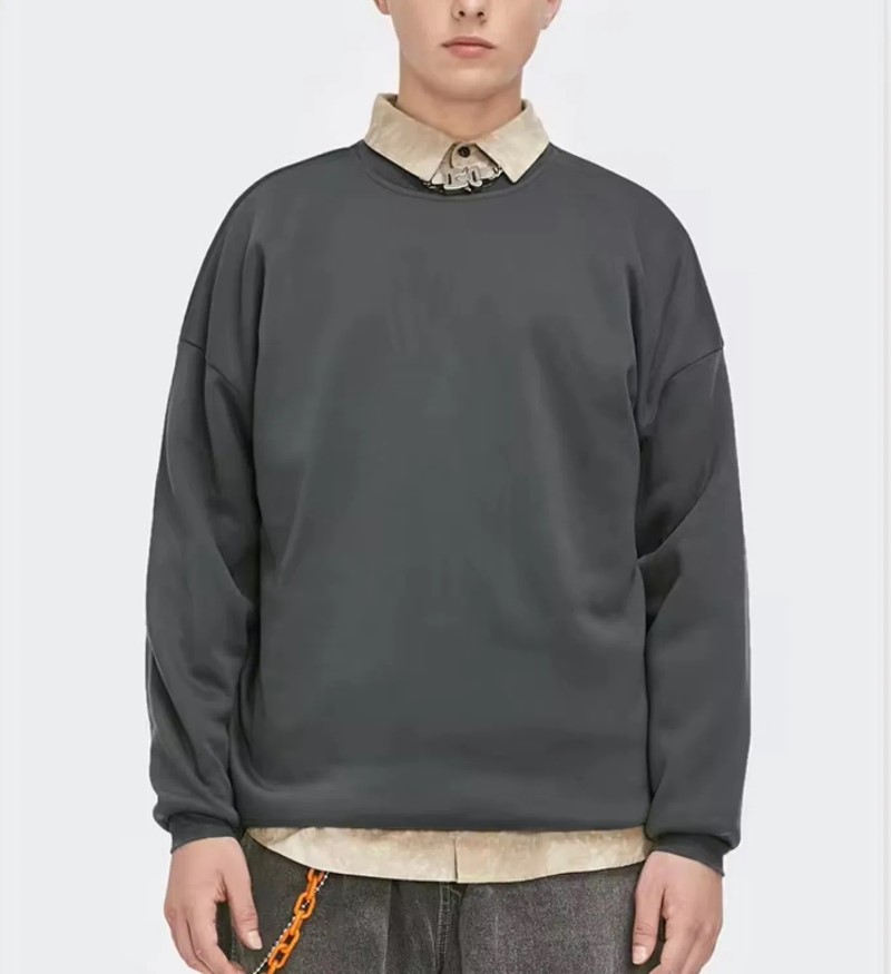 Vải thun da cá PE may áo sweater