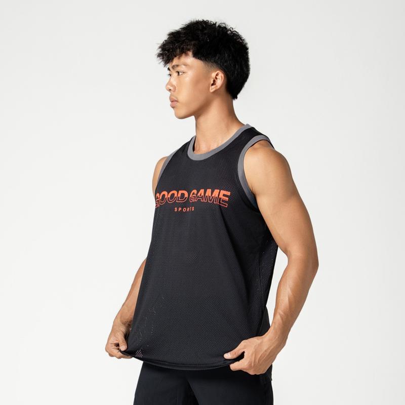 Vải thun lưới may áo tank top
