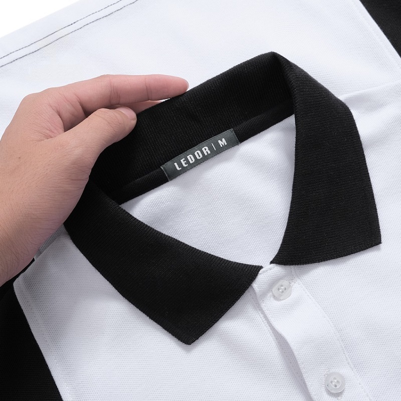 Vải cá sấu 6 góc may áo polo