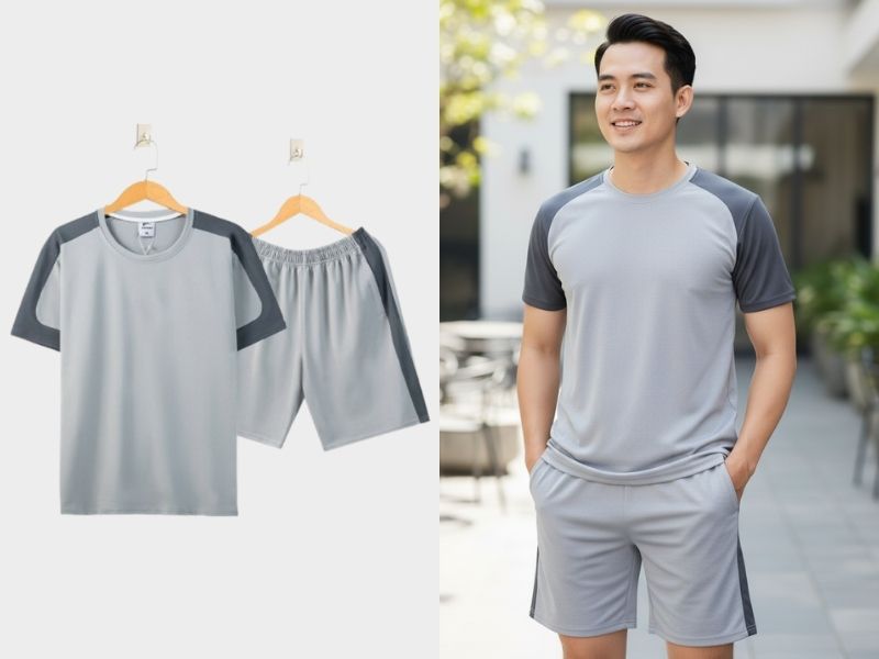 Vải CVC may đồ thể thao