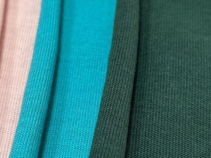 Thun cotton spandex giữ form tốt, in nhăn