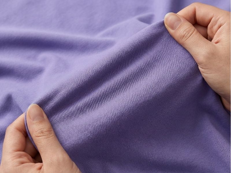 Vải cotton spandex co giãn tốt