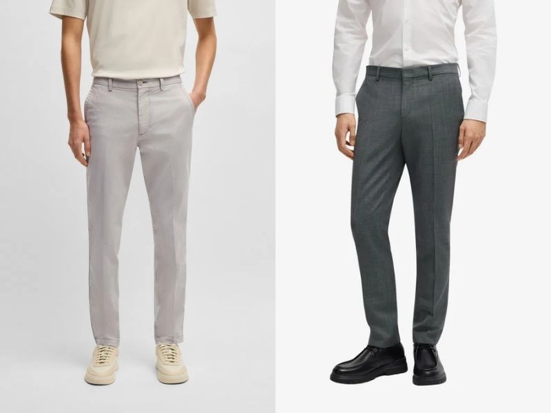 vải poplin may quần tây