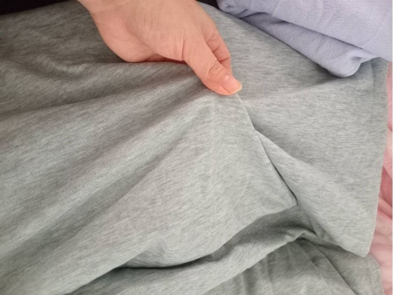 Vải cotton da cá dày may đồ thu đông