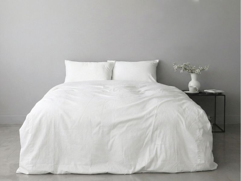 Chất vải cotton satin thấm hút tốt, đột mềm mượt cao