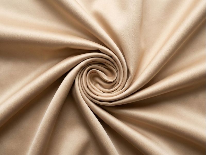 Cotton satin bề mặt láng mịn, thoáng mát