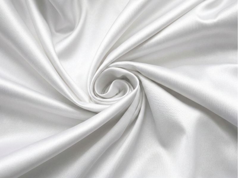 Vải cotton satin là loại vải dệt vân đoạn cao cấp