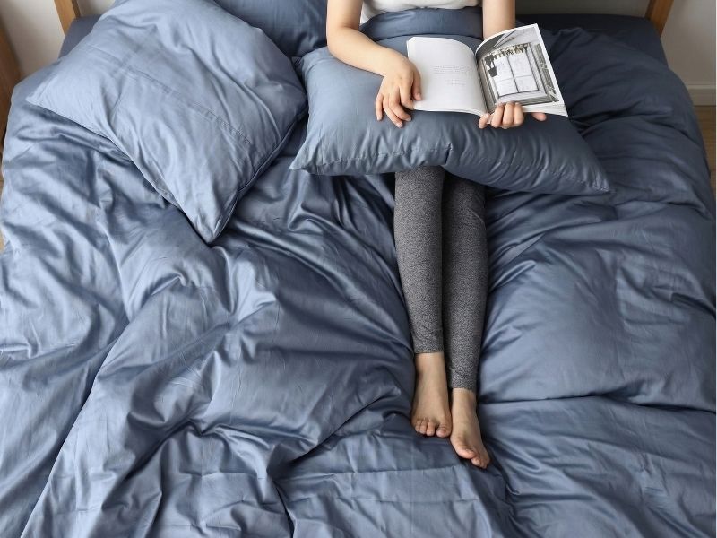 Vải cotton satin “Ông Vua” phòng ngủ