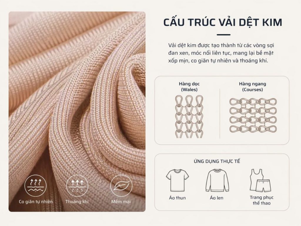 Cấu trúc vải dệt kim